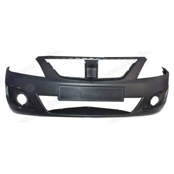 Бампер Largus передний (шагрень, не под покраску) ЗАО <b>Полад 8450000244</b>