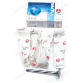 Клапана ГРМ ВАЗ 2101 впуск AMP (4шт) в уп. <b>Польша PLAD 001</b>