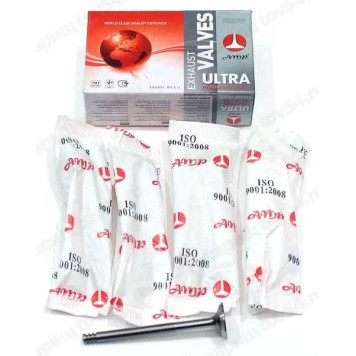 Клапана ГРМ ВАЗ 2112 выпуск AMP (4шт) в уп. <b>Польша PLAD 007_N</b>