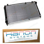 Радиатор охлаждения ВАЗ 2190 Гранта (механика) Halla (до 2015г) Hanon Systems <b>ПРАМО 2190-1301012-10</b>