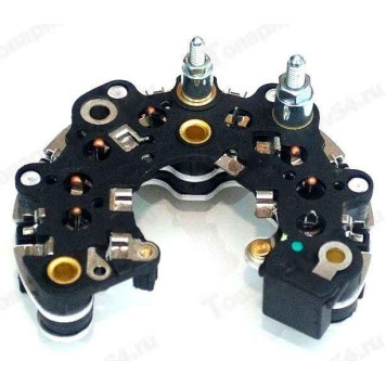 Мост диодный ВАЗ 2110, 2115, Газ (2 болт., 8 диод., 80А) генер.5102.3771 <b>ПРАМО 5102.3771.320</b>