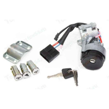 Замок зажигания ВАЗ 1118 Калина (с личинками замков дверей) <b>ПтиМаш 1118-6105006</b>