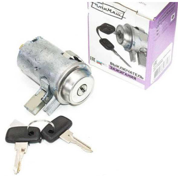 Замок зажигания ВАЗ 2101 пластиковые ключи ПтиМаш (2101-3704000)