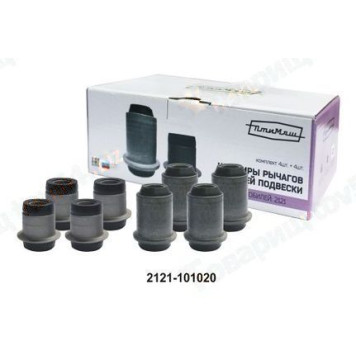 Сайлентблок ВАЗ 2121 Нива (2+2шт) <b>ПтиМаш 2121-2904040 + 2121-2904180</b>