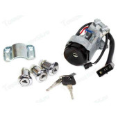 Замок зажигания ВАЗ 2170 Приора (с личинками замков дверей) <b>ПтиМаш 2170-6105006</b>