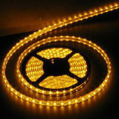 Лента светодиодная  SMD3528  120LED/м, IP65,  желтый (цена за 10см)
