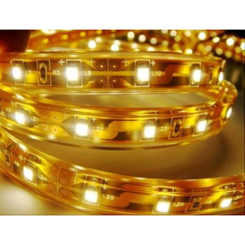Лента светодиодная  SMD5050  60LED/м, IP65,  желтый (цена за 10см)