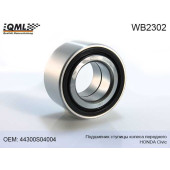 Подшипник ступицы колеса переднего HONDA CIVIC 00->> 44300S04004 <b>QML WB2302</b>