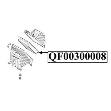 Фильтр воздушный <b>QUATTRO FRENI QF00300008</b>-1