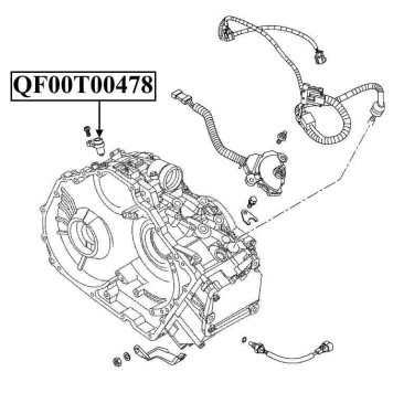 Датчик импульсов <b>QUATTRO FRENI QF00T00478</b>-1