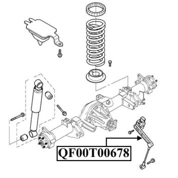 Датчик регулировки высоты дорожного просвета <b>QUATTRO FRENI QF00T00678</b>-2