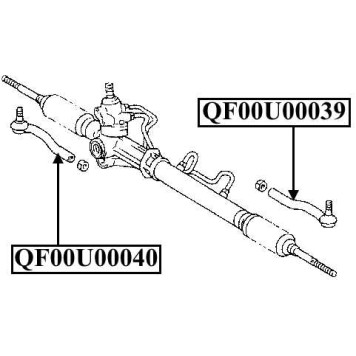 Наконечник рулевой правый <b>QUATTRO FRENI QF00U00040</b>-2