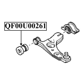 Сайленблок передний переднего рычага <b>QUATTRO FRENI QF00U00261</b>-1
