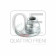Гайка с эксцентриком <b>QUATTRO FRENI QF00X00017</b>