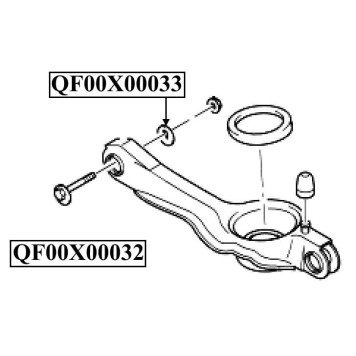 Болт с эксцентриком <b>QUATTRO FRENI QF00X00032</b>-2