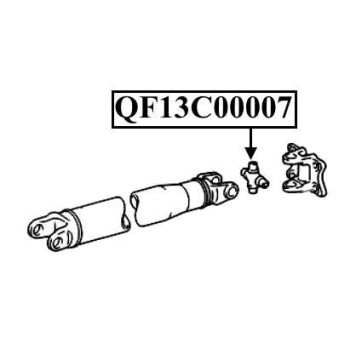 Крестовина кардана RR <b>QUATTRO FRENI QF13C00007</b>-1