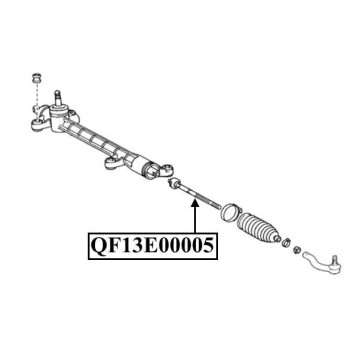 Тяга рулевая <b>QUATTRO FRENI QF13E00005</b>-1