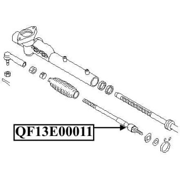 Тяга рулевая <b>QUATTRO FRENI QF13E00011</b>-1