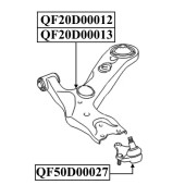 Рычаг передний RH RAV4 05 <b>QUATTRO FRENI QF20D00013</b>