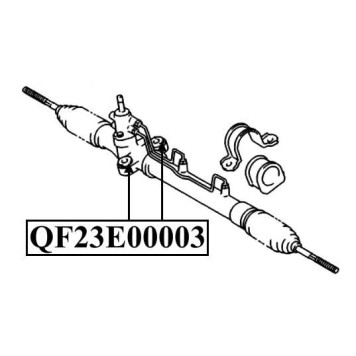 Сайлентблок рулевой рейки <b>QUATTRO FRENI QF23E00003</b>-1