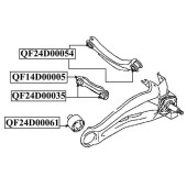 Сайлентблок задней нижней поперечной тяги <b>QUATTRO FRENI QF24D00035</b>