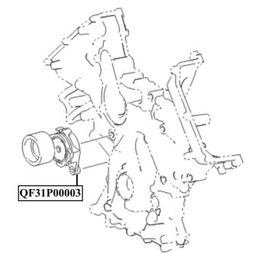 Натяжитель приводного ремня <b>QUATTRO FRENI QF31P00003</b>-2