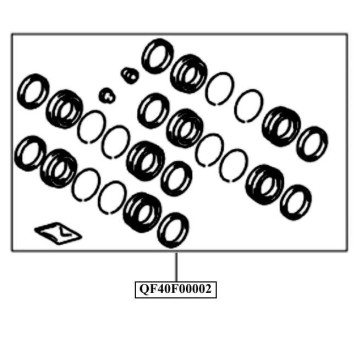 Ремонтный комплект переднего суппорта <b>QUATTRO FRENI QF40F00002</b>-1