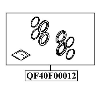 Ремонтный комплект переднего суппорта <b>QUATTRO FRENI QF40F00012</b>-1