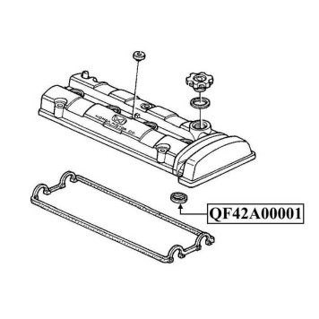 Кольцо уплотнительное свечного колодца <b>QUATTRO FRENI QF42A00001</b>-2