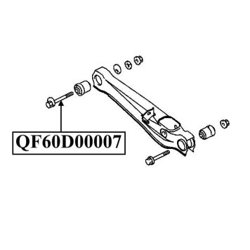 Болт с эксцентриком <b>QUATTRO FRENI QF60D00007</b>-2