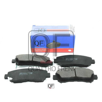 Колодки тормозные FR с механическим датчиком NISSAN QASHQAI, NISSAN X-TRAIL II, RENAULT KOLEOS <b>QUATTRO FRENI QF80502</b>