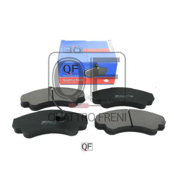 Колодки тормозные FR с электродатчиком FIAT DUCATO II(244) PEUGEOT BOXER I(244) CITROEN JUMPER I(244 <b>QUATTRO FRENI QF81120</b>