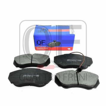 Колодки тормозные FR с электродатчиком FIAT DUCATO II(244) PEUGEOT BOXER I(244) CITROEN JUMPER I(244 <b>QUATTRO FRENI QF81220</b>-1