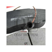 Колодки тормозные FR с электродатчиком FIAT DUCATO II(244) PEUGEOT BOXER I(244) CITROEN JUMPER I(244 <b>QUATTRO FRENI QF81220</b>