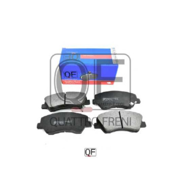 Колодки тормозные FR с механическим датчиком HYUNDAI SOLARIS (2011-). KIA RIO II <b>QUATTRO FRENI QF81702</b>