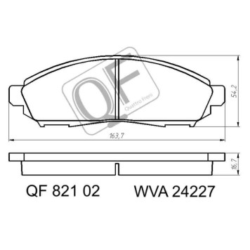 Колодки тормозные <b>QUATTRO FRENI QF82102</b>-1