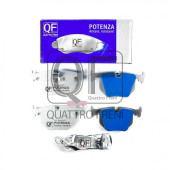 Колодки тормозные RR без механического датчика E46 E38 POTENZA <b>QUATTRO FRENI QF88900P</b>