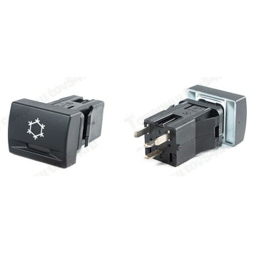 Выключатель кондиционера ВАЗ 2170 Приора, 2190 Гранта <b>РадиоДеталь 759.3710-08.06</b>