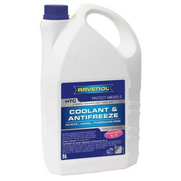 Антифриз-концентрат 5л RAVENOL HTC Hybrid Technology Coolant Concentrate exclusiv 4014835755659