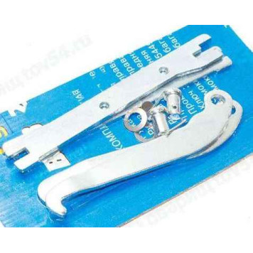 Ремкомплект ручного тормоза ВАЗ 2101 с разжимной планкой <b>РЕКАРДО RD01186</b>