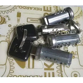 Личинки замков дверей ВАЗ 2123 , багажника + ротор замка зажигания в БЛУ <b>Рекардо RR01665</b>