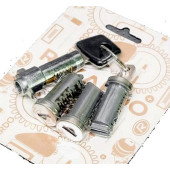 Личинки замков дверей ВАЗ 1118 , багажника + ротор замка зажигания в БЛУ <b>Рекардо RR01705</b>