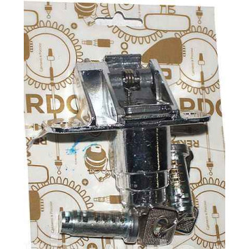 Замок багажника с ключами ВАЗ-2108 Рекардо RR11825 хром / RR13018 черн.+хром (2108-6100045-20)