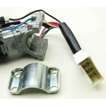 Замок зажигания ВАЗ 2110 в сборе с защитой старого образца Рекардо RR17318 (2110-3704010-10/-20)-2