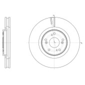 Диск тормозной передний Honda Accord 2. <b>REMSA 61607.10</b>