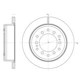 Диск торм. задн. вент.[312x18] 6 отв. <b>REMSA 61664.10</b>