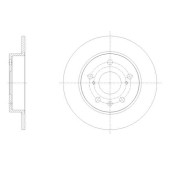 Диск торм. задн. .[259x9] 5 отв. 6166600 <b>REMSA 61666.00</b>