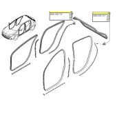 Клипса (плас) <b>RENAULT 8201033717</b>