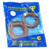 Сальник КПП ВАЗ 2101 (2шт) красный в уп <b>Резинотехника 2101-1701043/1210 кр</b>
