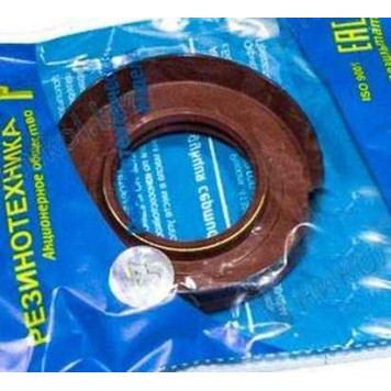 Сальник редуктора переднего моста ВАЗ 2123 Шеви Нива / вала привода заднего моста FPM с пружиной <b>РЕЗИНОТЕХНИКА 2123-1802216-30 FPM</b>